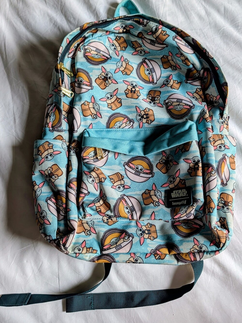 Star Wars The Child (Grogu) Light Blue Kids Backpack